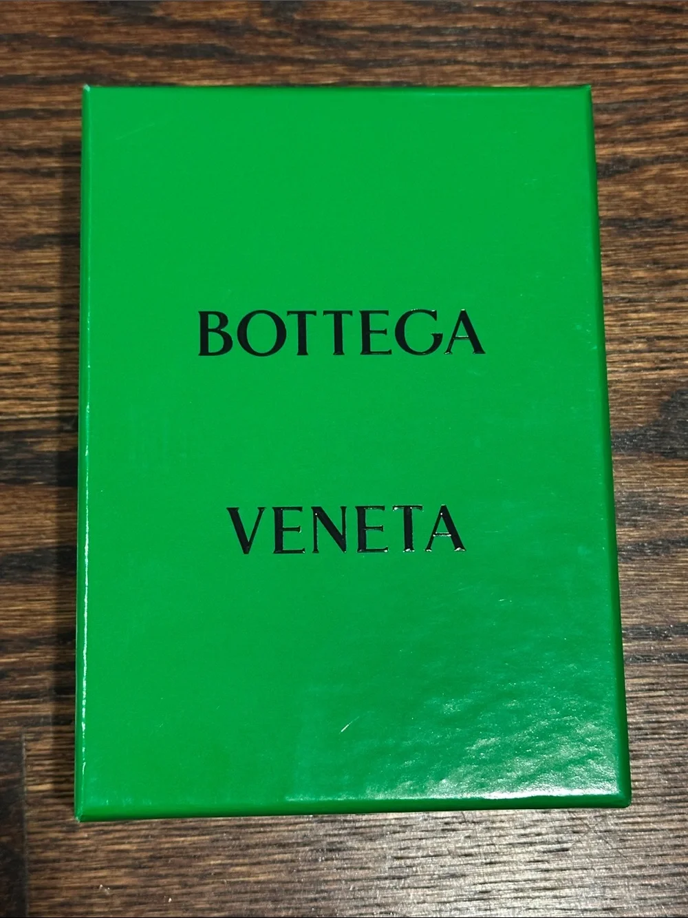 Bottega Veneta Box and Pouch, Green with Black Logo (33)